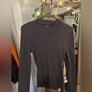 Free People Grey Long Sleeve
